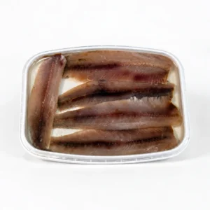 Sardinas artesanales limpias en aceite